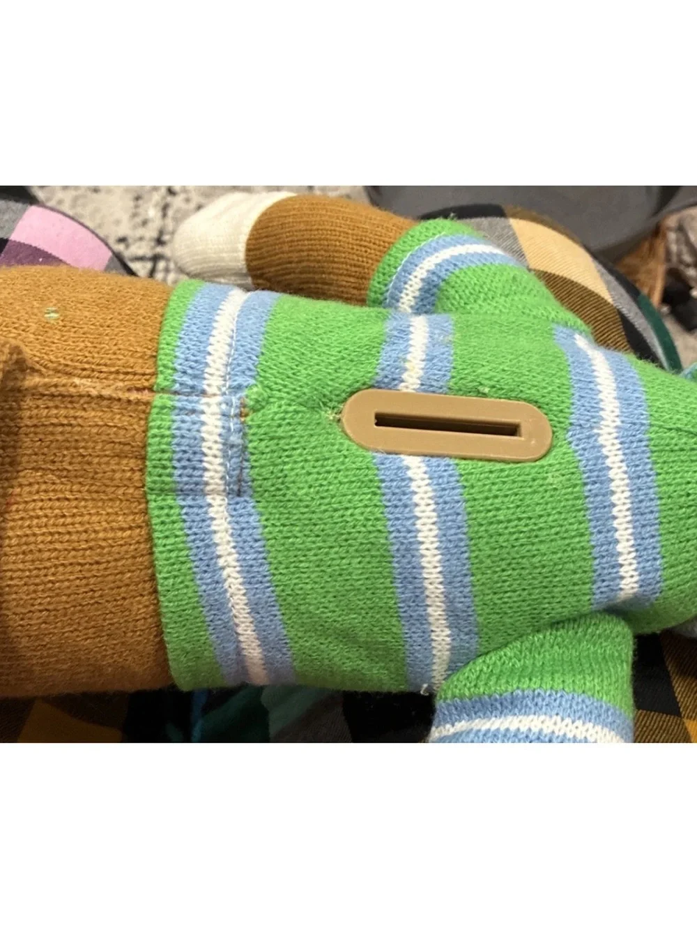 Sock Monkey Animated  Bank! Dan Dee Tested Working 21 In
